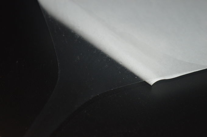 Milky просвечивающий полиуретан толщины 0.03mm горячий плавит пленку клея на составные ткани 9 Leater или Textlie
